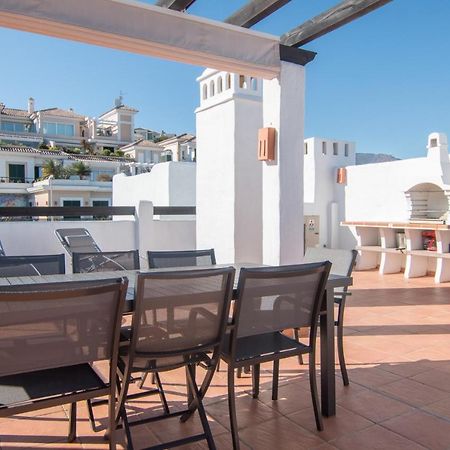 Appartamento 2186-Luxury Sea View Penthouse In Casares Costa Esterno foto