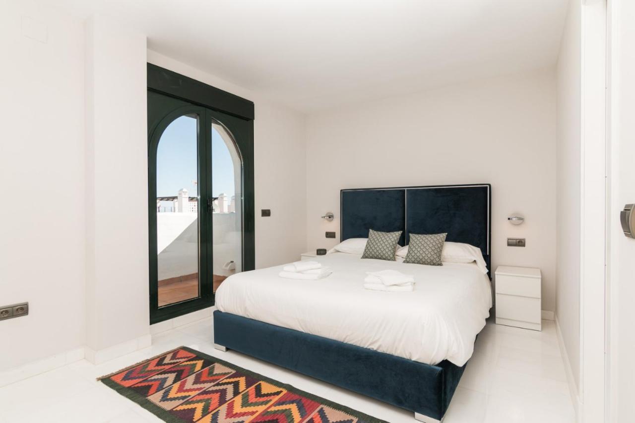 Appartamento 2186-Luxury Sea View Penthouse In Casares Costa Esterno foto